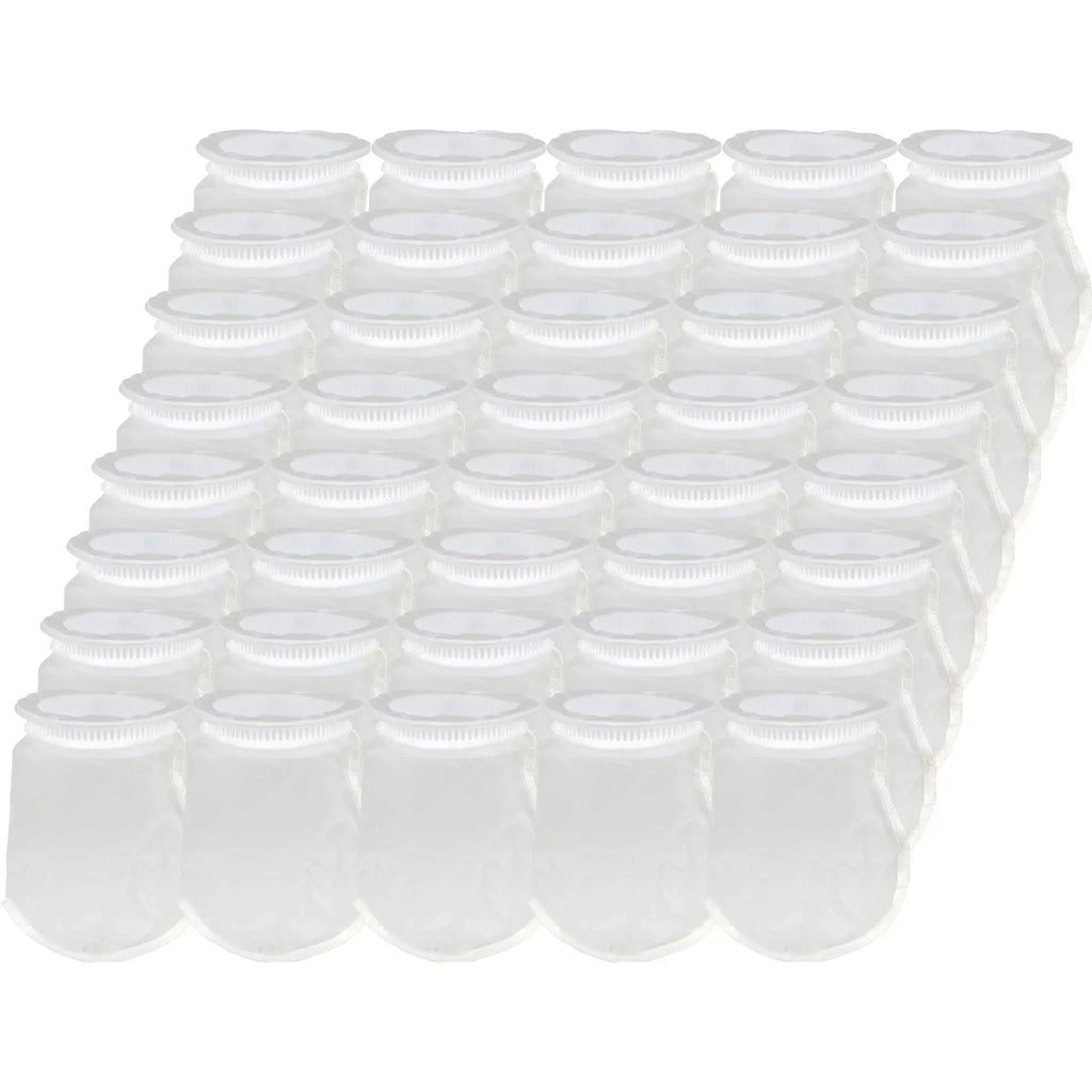 SpiroPure SP-BN-410-600 600 Micron #3 (10”) Woven Nylon Monofilament Mesh Liquid Bag Filter BN-410-600 255015-03 (Case of 40)