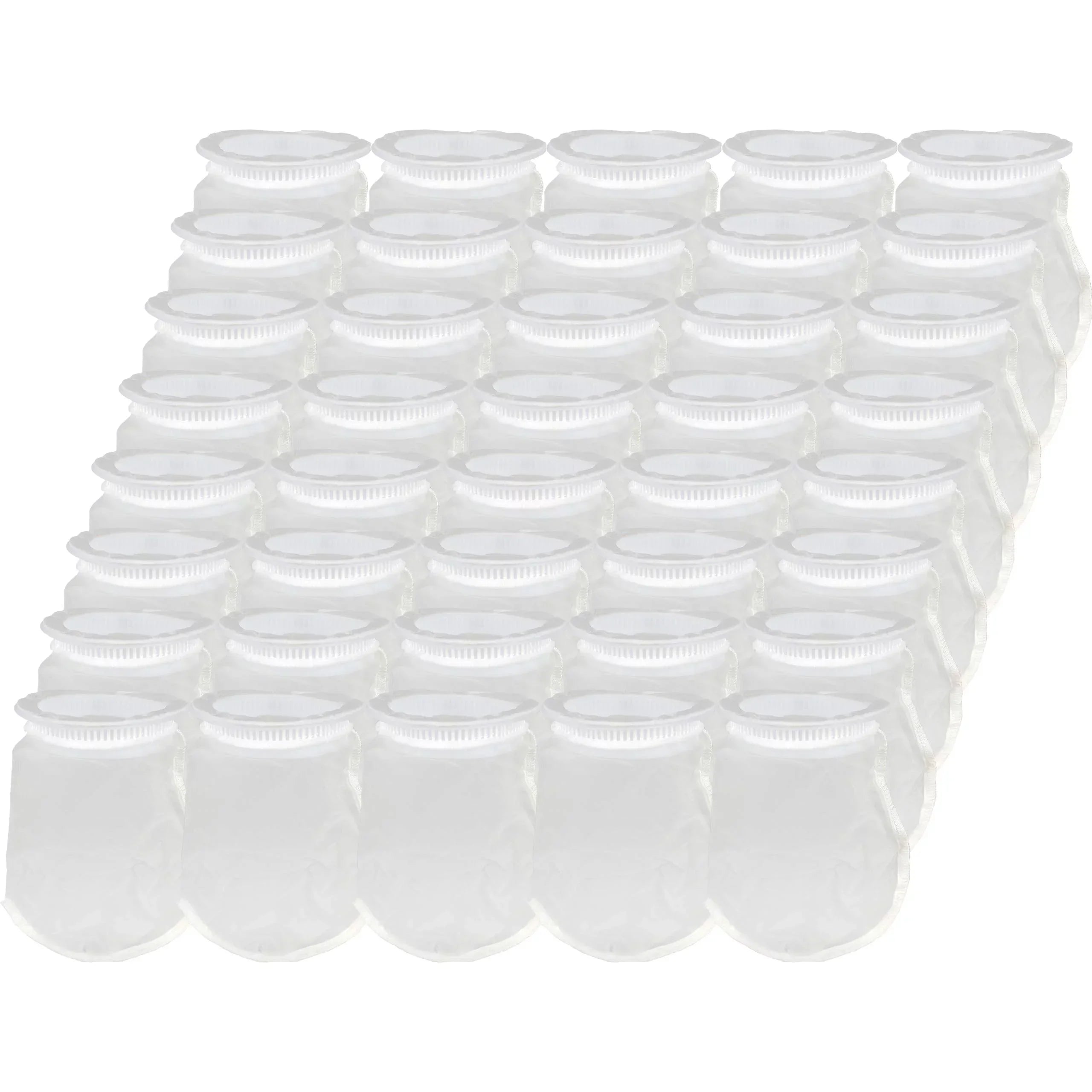 SpiroPure SP-BN-410-600 600 Micron #3 (10”) Woven Nylon Monofilament Mesh Liquid Bag Filter BN-410-600 255015-03 (Case of 40)