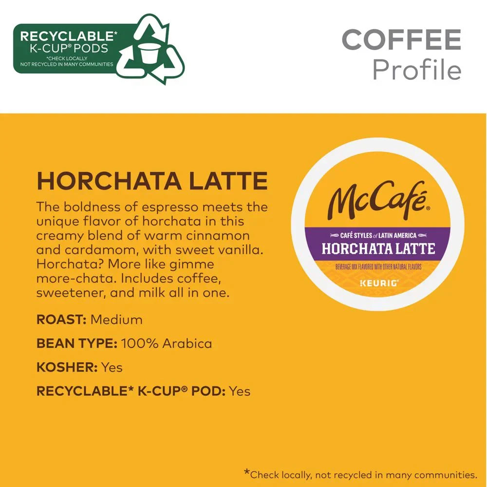 Horchata Latte Medium Roast K-Cup Box 60 ct.