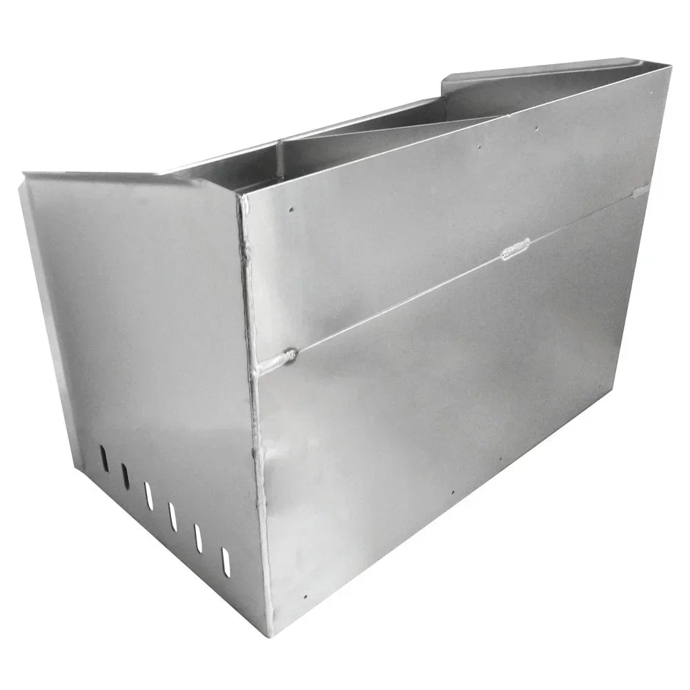 Extreme Max 5001.6056 Deluxe Dual Aluminum Helmet Bay Shelf Holder Storage Cabinet Organizer for Enclosed Race Trailer Shop Garage Storage