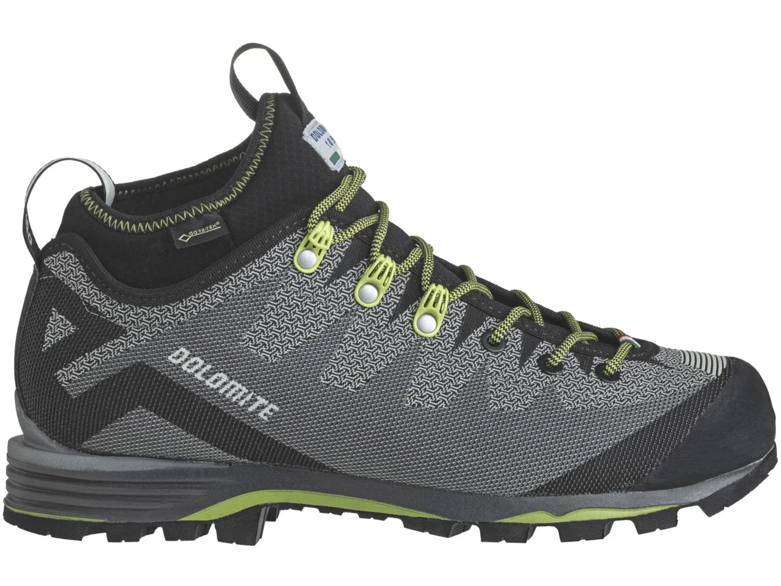 Dolomite Veloce GTX Shoes - Mens, Pewter Grey/Green Shoot, 10.5M/11.5W, 26952311