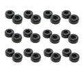 Red Hound Auto 24 Rubber Bumpers for Trailer Compatible with Ramp Door Truck 2.5 Inches Round Replacement Cargo Stop