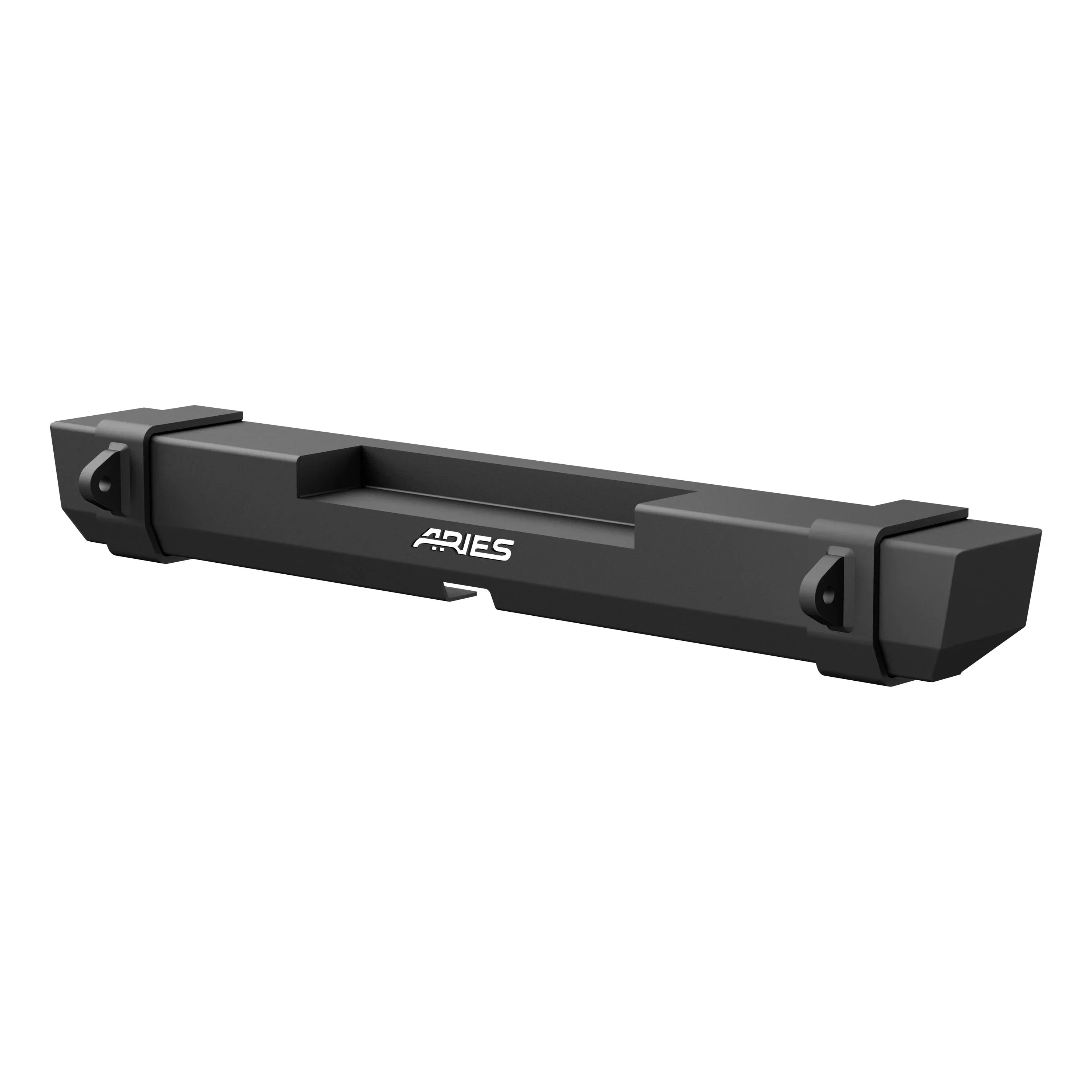 ARIES 2157000 TrailCrusher Black Steel Jeep Wrangler JK Rear Bumper, 12,500 lbs Shackle Rating Fits select: 2008,2015-2018 JEEP WRANGLER UNLIMITED