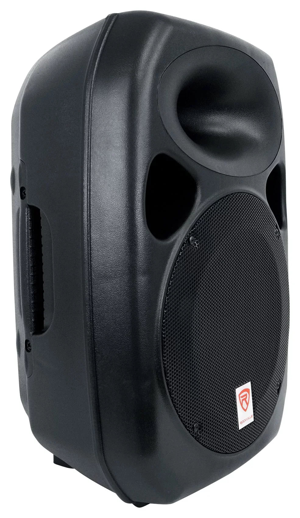 Rockville RPG122K 12" Portable PA System 2 Powered Speakers Bluetooth+Mic+Stands