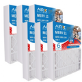 18x24x4 Air Filter MERV 11 Comparable to MPR 1000, MPR 1200 & FPR 7 Electrostatic Pleated Air Conditioner Filter 6 Pack HVAC Premium USA Made 18x24x4 Furnace Filters by AIRX FILTERS WICKED CLEAN AIR.