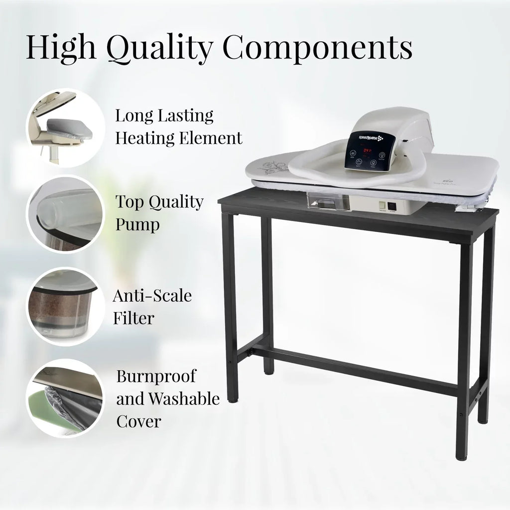 SpeedyPress Digital Steam Press 100HD | Premium Extra Large 40 Inch Iron Press Machine | Easy to Use Clothes Steamer With Multiple Steam and Temperature Settings