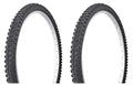 Tire set. 2 Tires. Two Tires Duro 27.5" x 2.20" Black/Black Side Wall DB-1075.