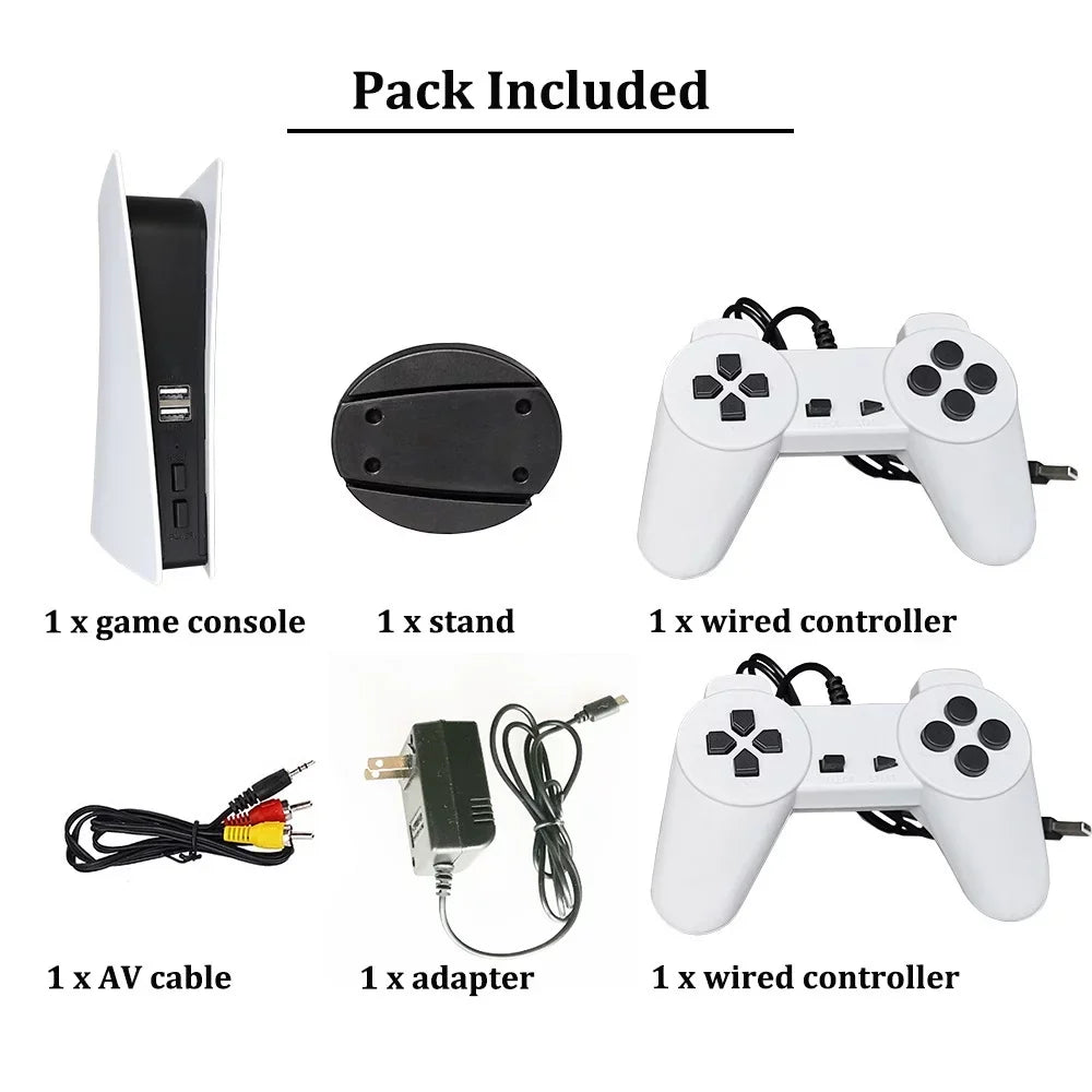 GS5 Gaming Console For Wired Handheld Game Player 200 Classic Game for Kids Adults