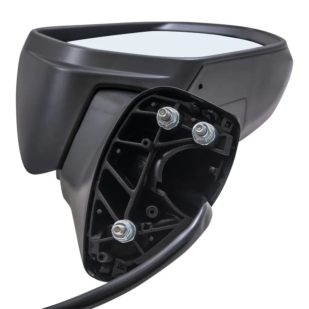 Brock Aftermarket Replacement Passenger Right Power Mirror With Heat-Signal- Camera Paint To Match Black Compatible With 2018-2020 Toyota Camry North America Built