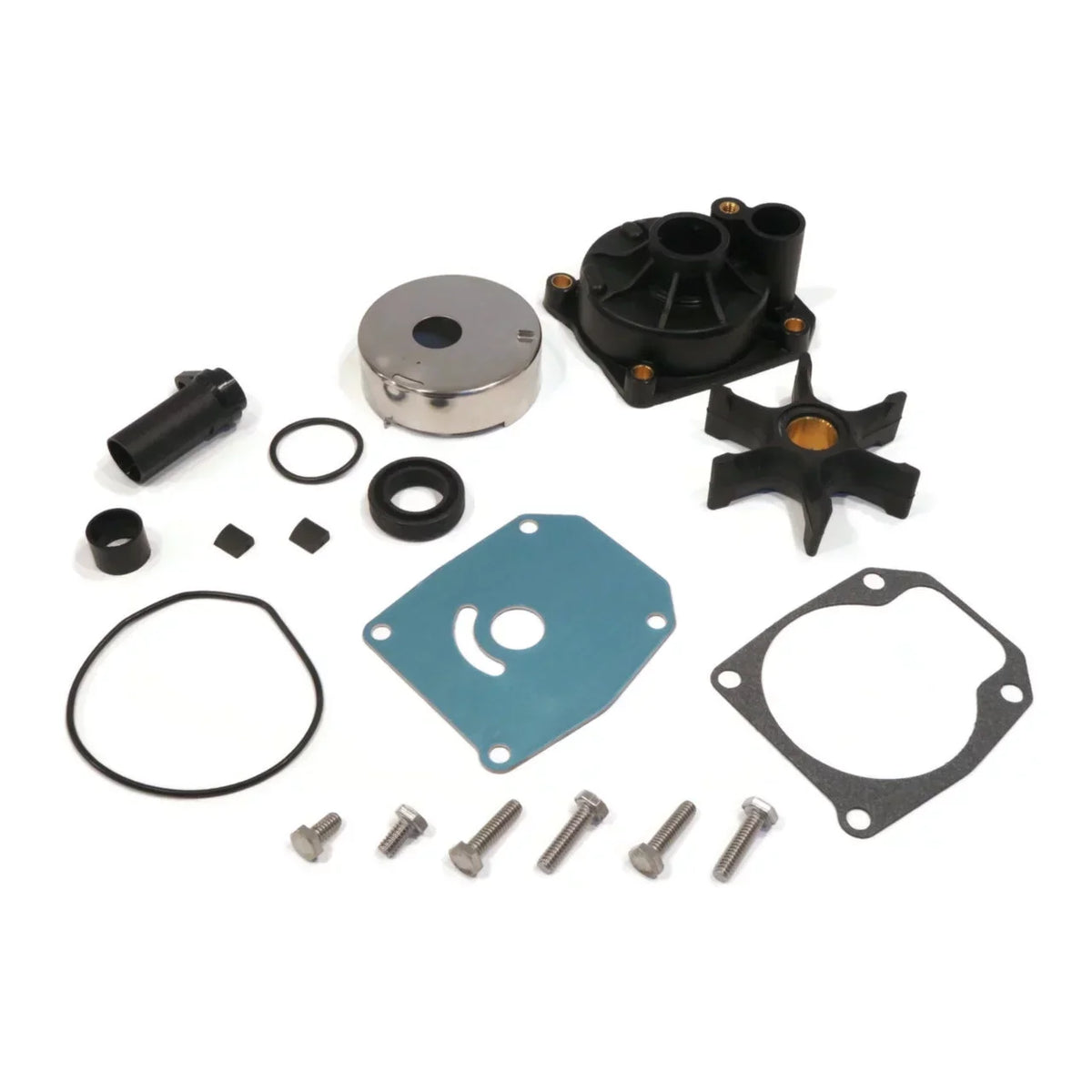 The ROP Shop | Water Pump Impeller, Housing Repair Kit For 1991 Evinrude 65 HP E65WMLEIB Engine