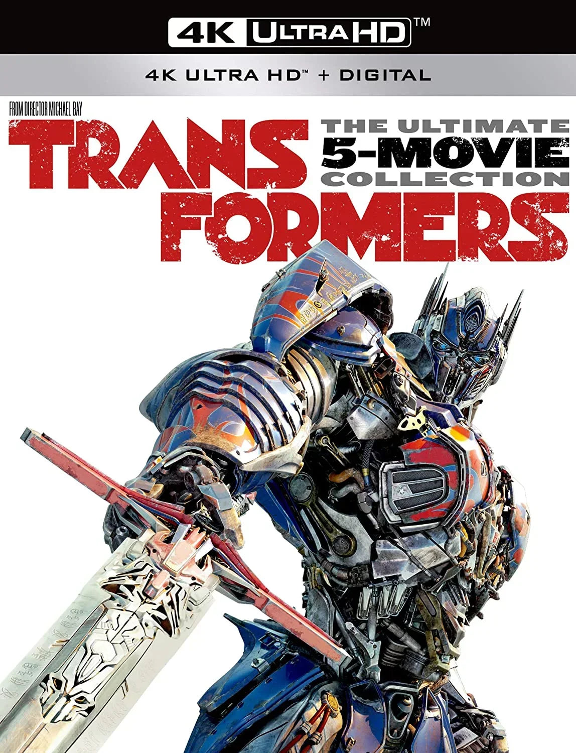 Transformers: The Ultimate 5-Movie Collection (4K Ultra HD + Blu-ray + Digital Copy)