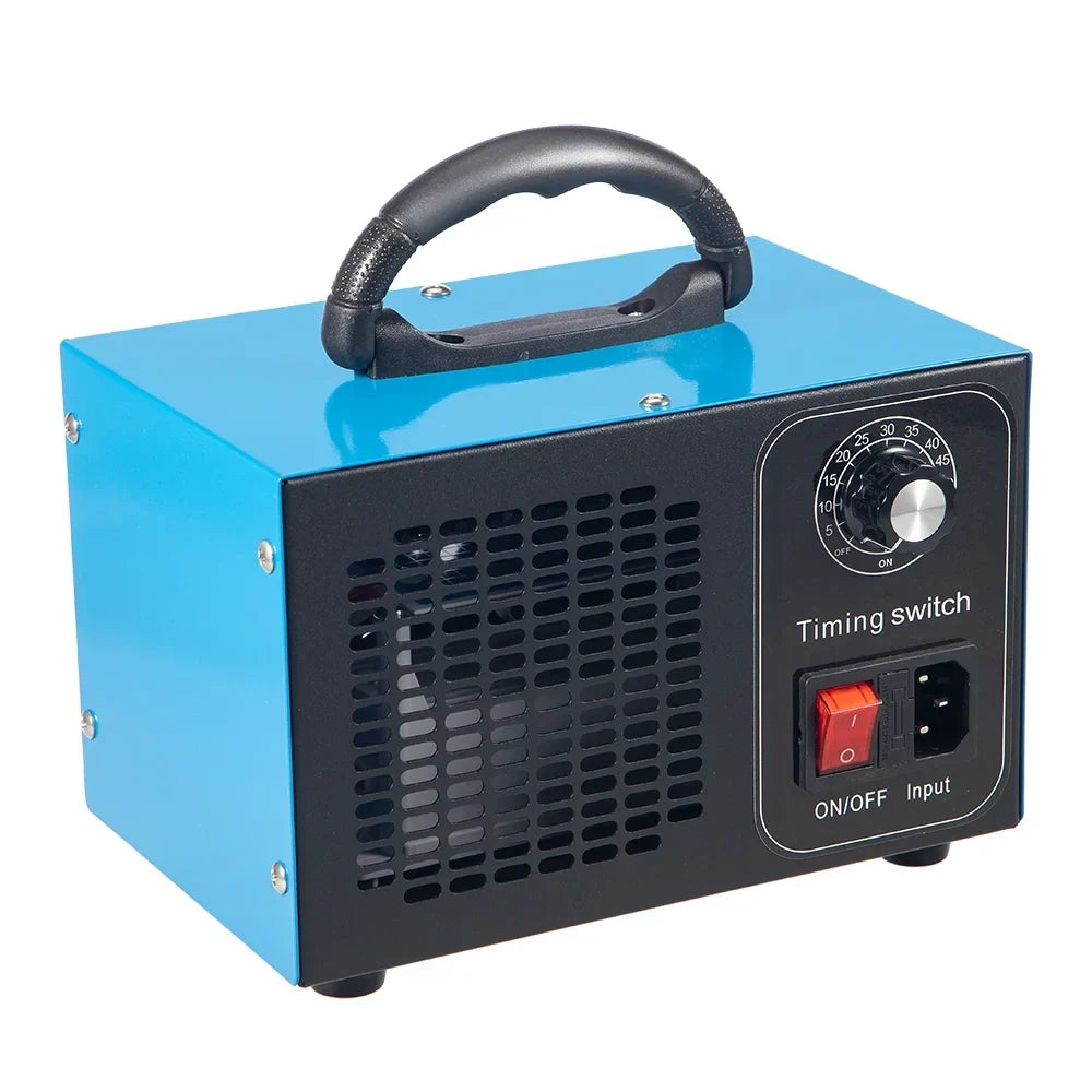 Kydely Room Ozone Machine Glossy Steel Finish 41dB - Eliminate Smoke, Dust & Pollutants with Powerful Ozone