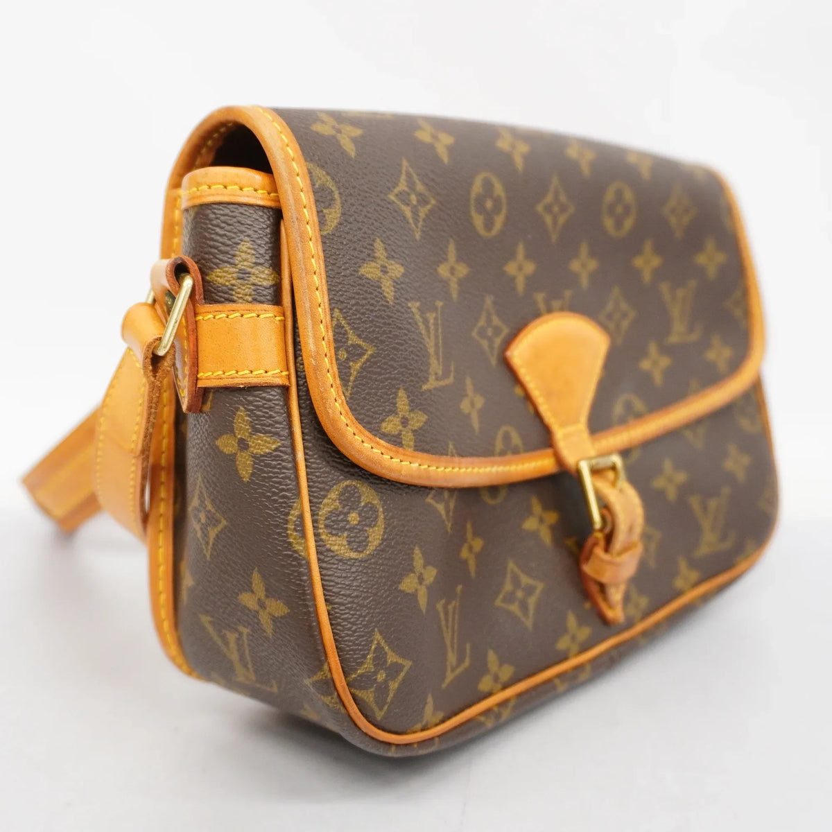 Pre-Owned Auth Louis Vuitton Monogram Sologne M42250 Women's Shoulder Bag (Fair)