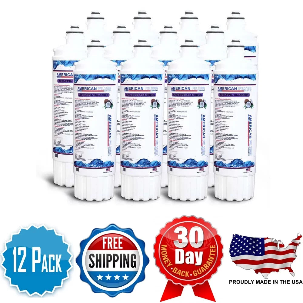 AFC Brand , Water Filters , Model # AFC-EPH-300-12000SK , Compatible with Pentair® EV9612-56 - 12 Filters - Made in U.S.A.