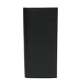 Pre-Owned Prada Saffiano 2M0836 Men's Leather Long Wallet (bi-fold) Black (Good)