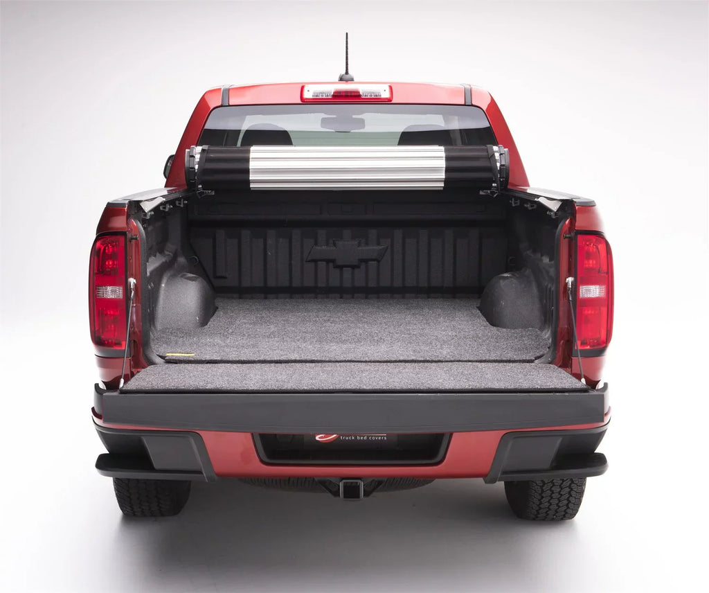 BedRug by RealTruck Classic Bed Mat Compatible with 2015 - 2022 Chevrolet Colorado/GMC Canyon, 5" Bed w/Drop-In Liner, Charcoal Grey | BMB15CCS