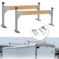 Kojem Adjustable Roof Ladder Rack Bracket Kit for Enclosed Trailers Cargo Vans