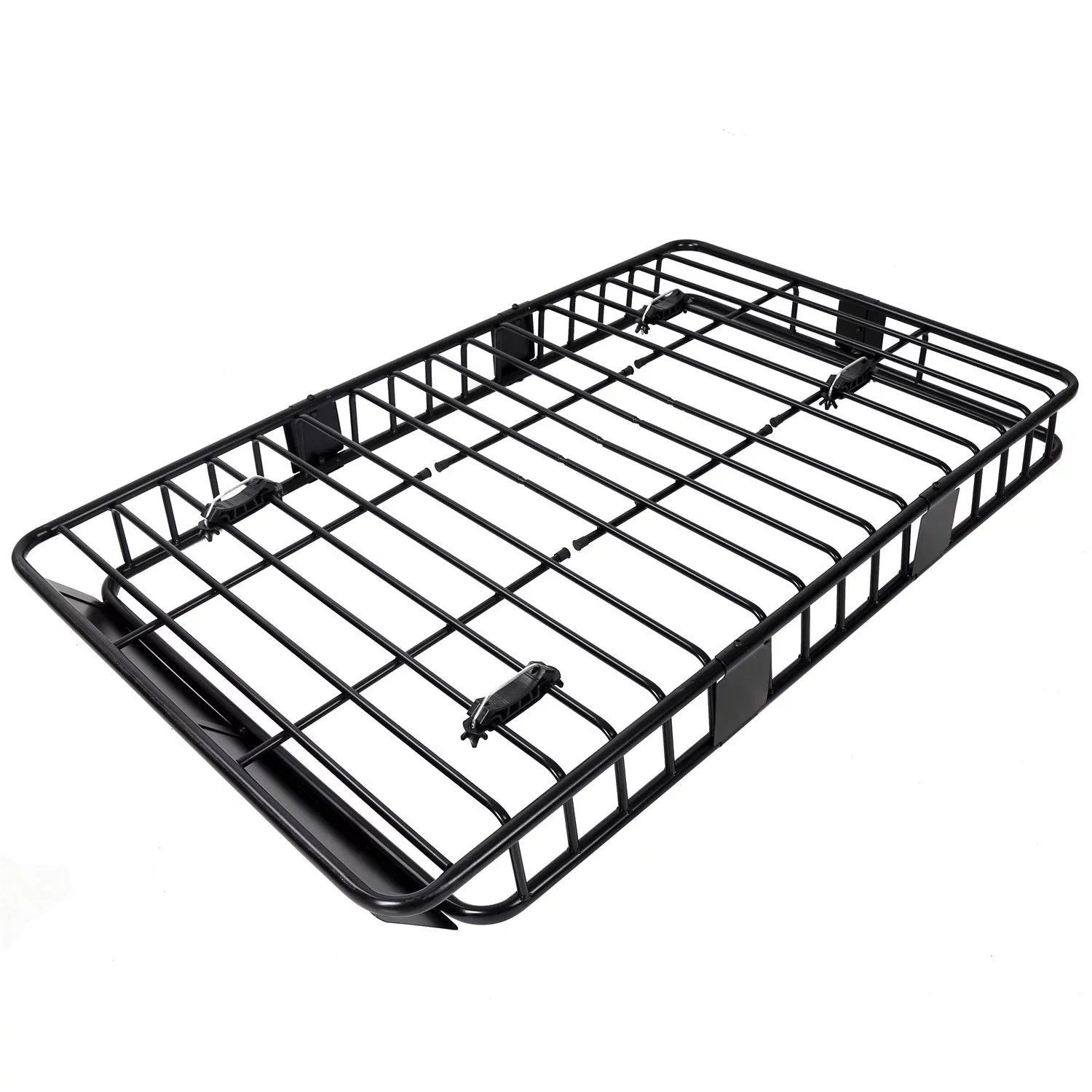 Jeremywell Universal 64"x 39"x 6" 150 LB Capacity Roof Rack Cargo Basket Extension Car Top Luggage Holder Carrier for SUV Truck Cars