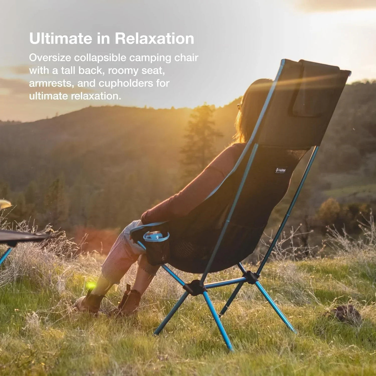 YANPO Savanna High-Back Collapsible Camp Chair