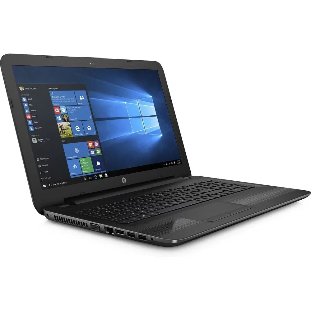 HP Business Notebook, AMD A6-7310 Quad-Core 2.0GHz, 8GB DDR3, 128GB SSD, 802.11ac, Bluetooth, Win10H, Gray, 15.6" HDLaptop PC Computer Y1V07UT#ABA