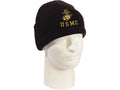Rothco Embroidered USMC Watch Cap, Gold Eagle, Globe, & Anchor Insignia, One Siz