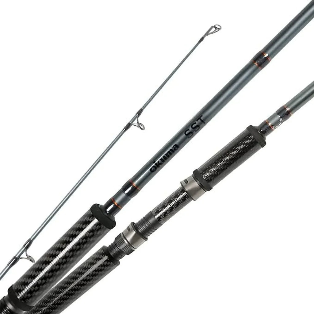 OKUMA SST-S-962-MGA Carbon Grip Rod, Gray, 9'6"