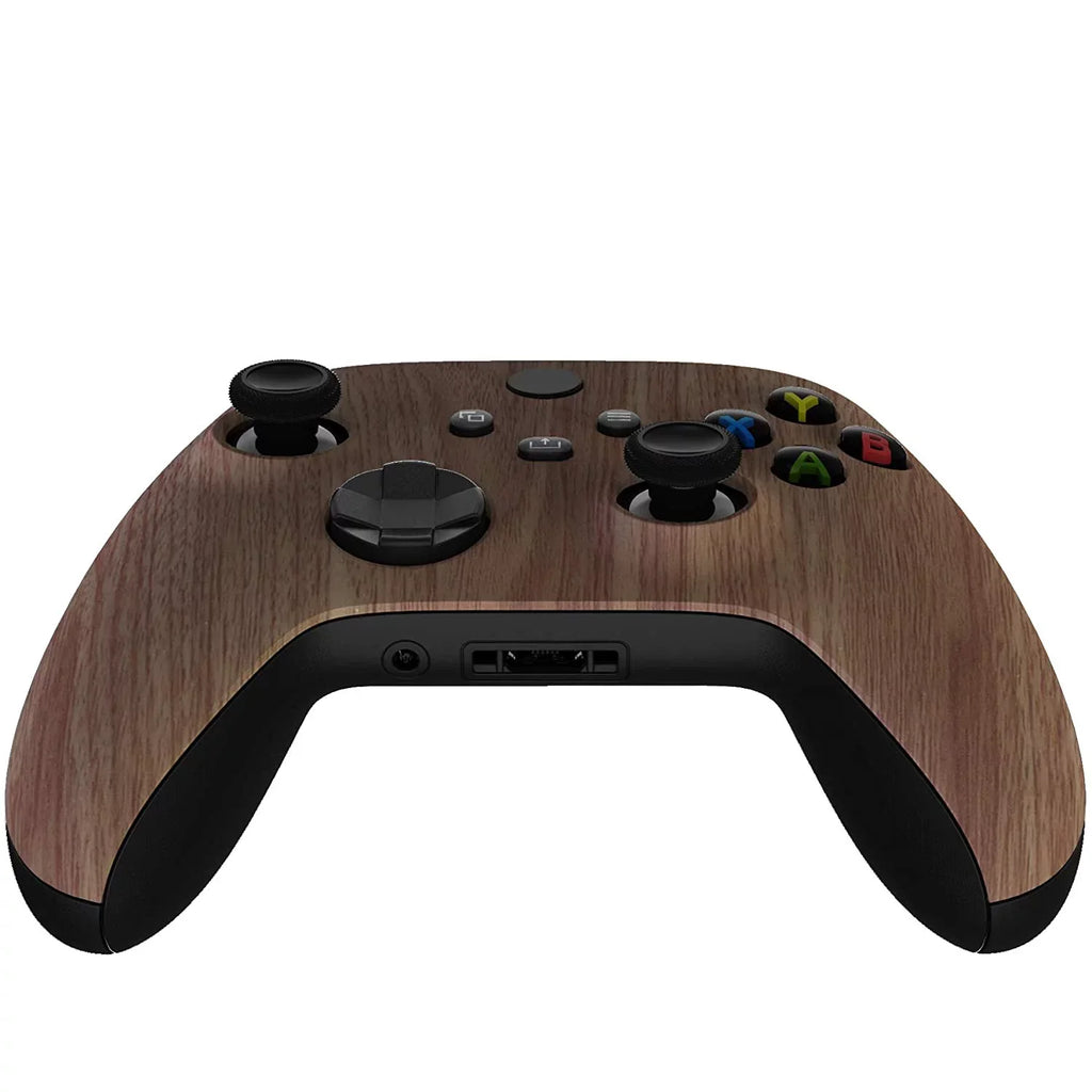 Xbox Custom Modded Rapid Fire Controller - Includes Largest Variety of Modes - Master Mod - Woodgrain Soft Touch  (Wood)