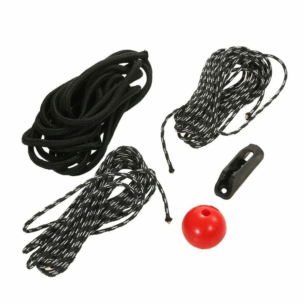 Adjustable Kayak Foot Braces Pedals & Tail Rudder Direction Steering, Kayak Rudder Kit for Kayaking, Canoe, Fishing Boat