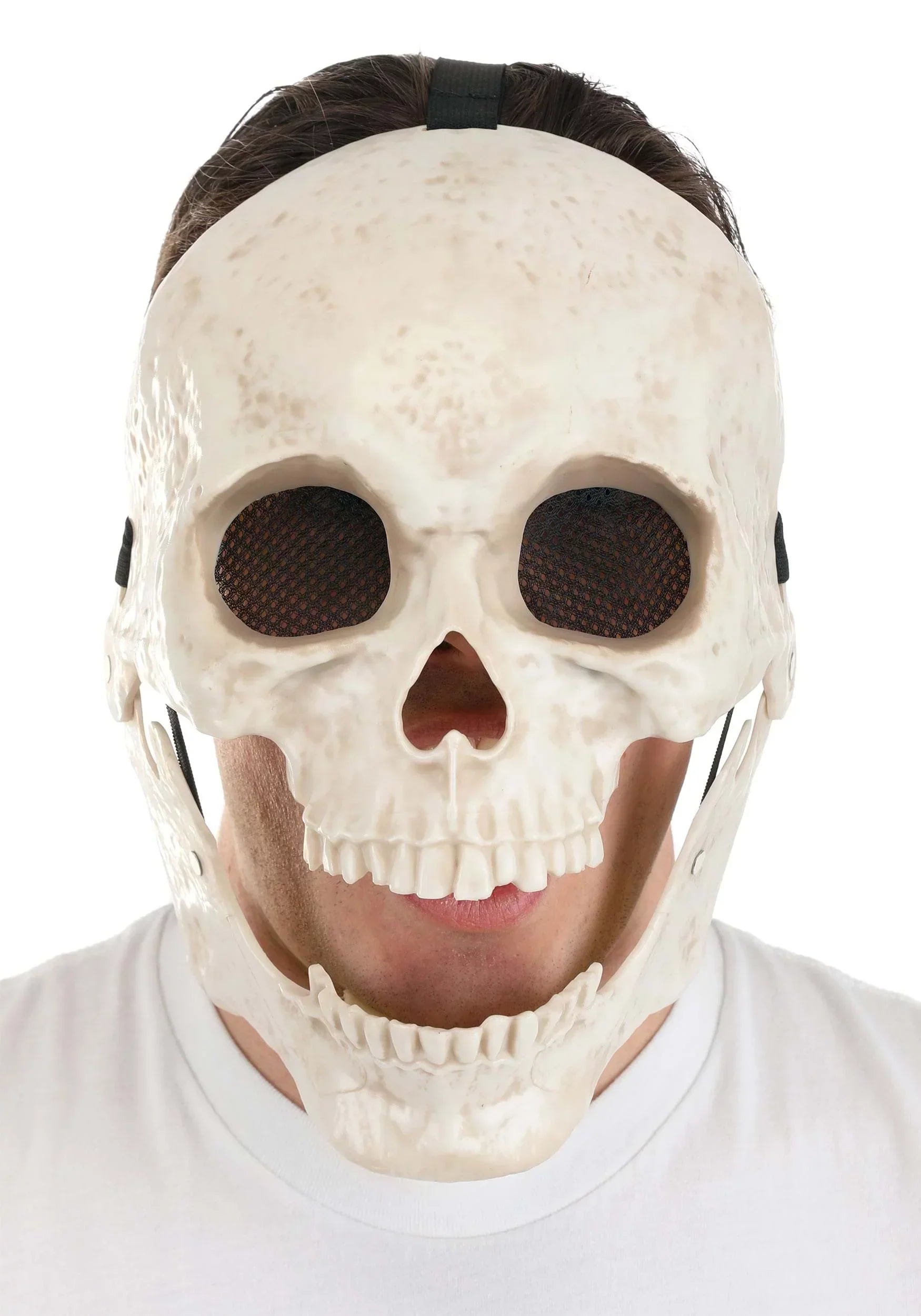 Shining Skull Mouth Mover Mask