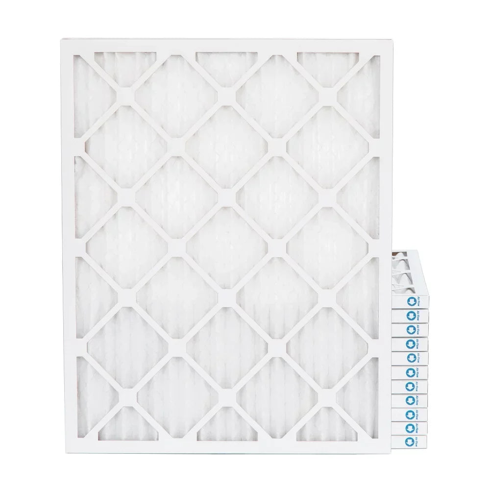 15x20x1 MERV 11, MPR 1000 Pleated AC Furnace 1" Air Filters by Pamlico. Case of 12. Actual Size: 14-1/2 x 19-1/2 x 3/4