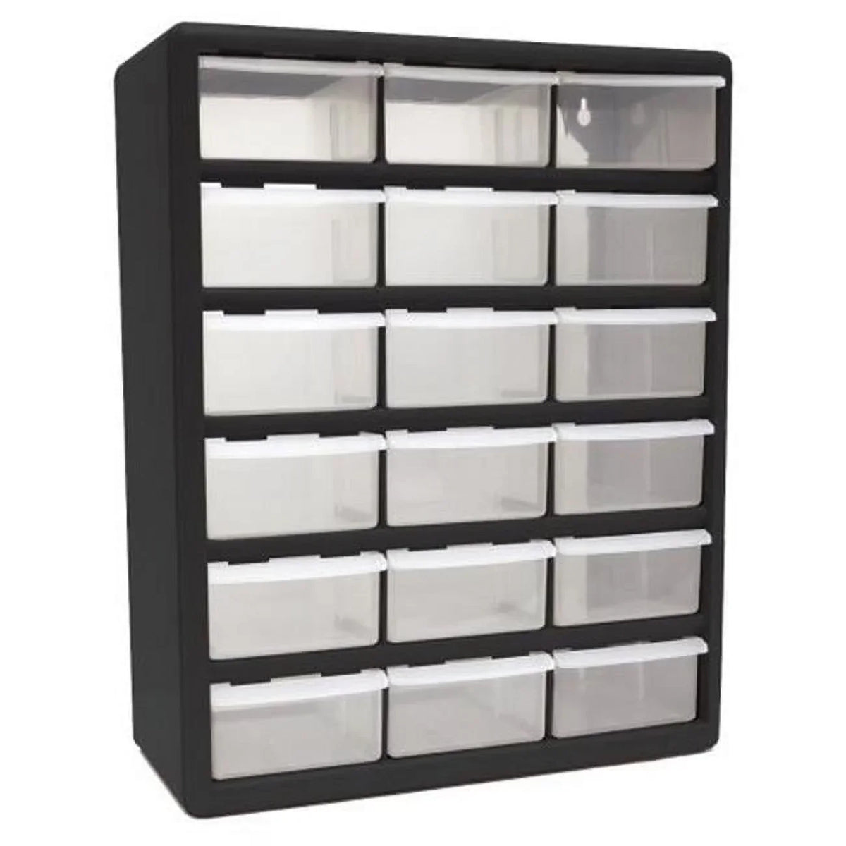 Homak HA01018001 18 Drawer Parts Organizer