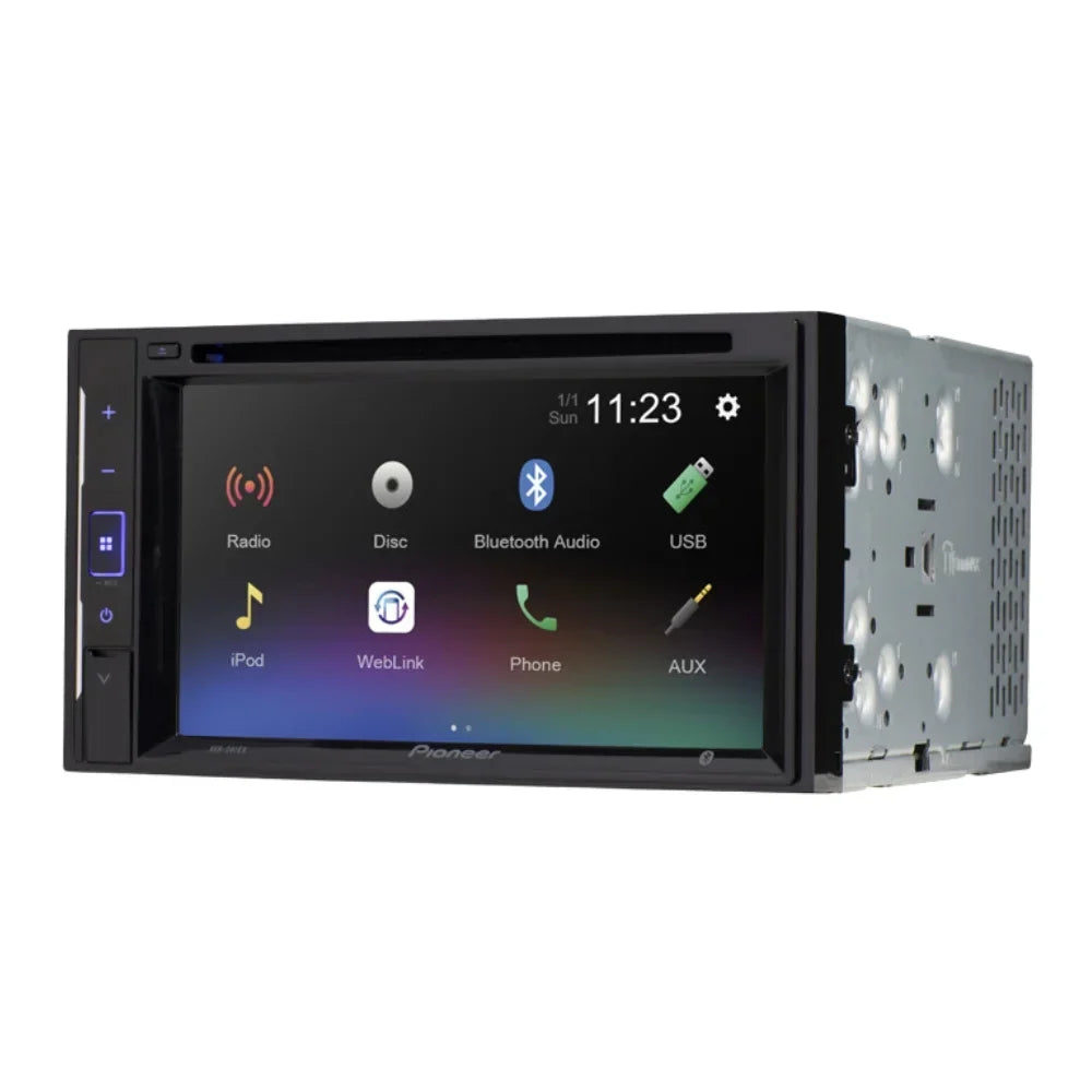 KIT4820 Bundle for 1994-1999 Oldsmobile Eighty-Eight W/ Pioneer AVH-241EX Double DIN Car Stereo with Bluetooth/Backup Camera/Install Kit/in-Dash DVD/CD AM/FM 6.2" Touchscreen Digital Media Receiver