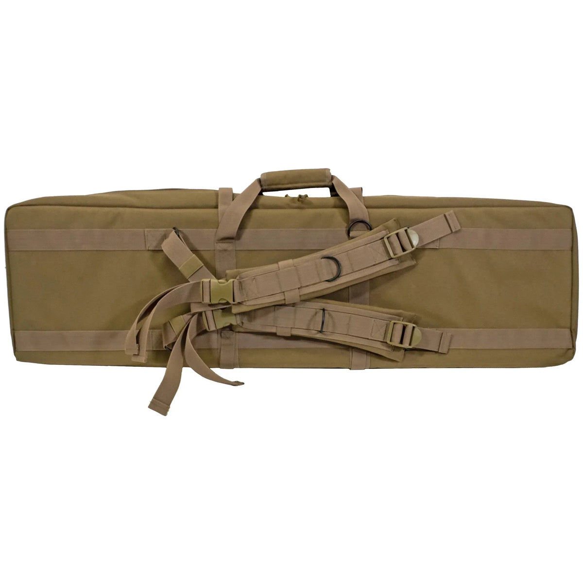 GPS Double Rifle Case Flat Dark Earth 600D Polyester 42 L X 1