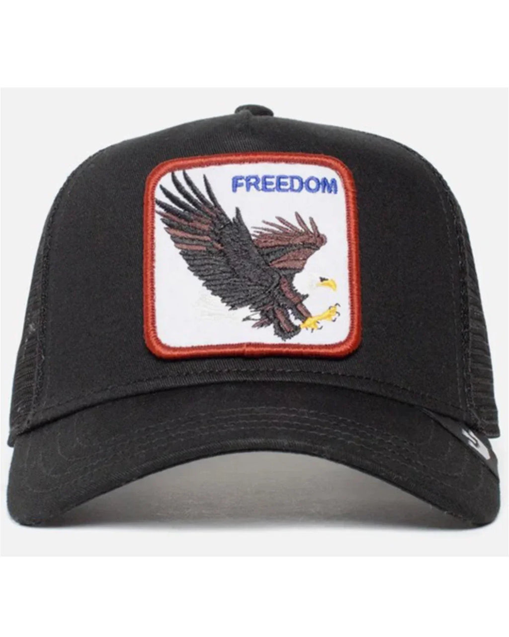 Goorin Bros Men's The Freedom Eagle Trucker Cap Black One Size