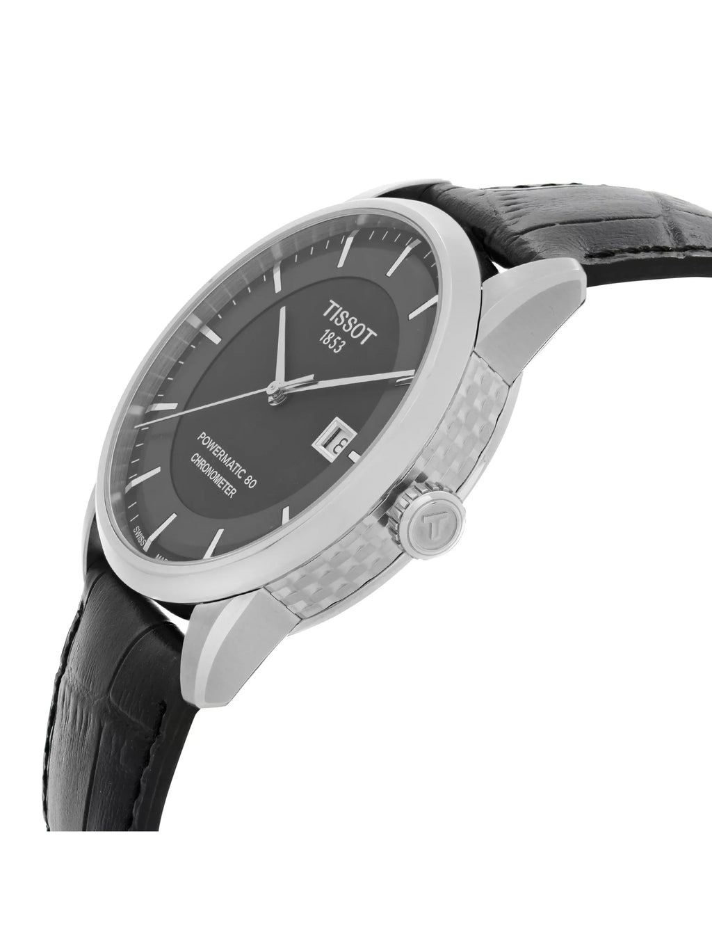 Tissot T-Classic 41mm Steel Black Dial Automatic Mens Watch T086.408.16.051.00