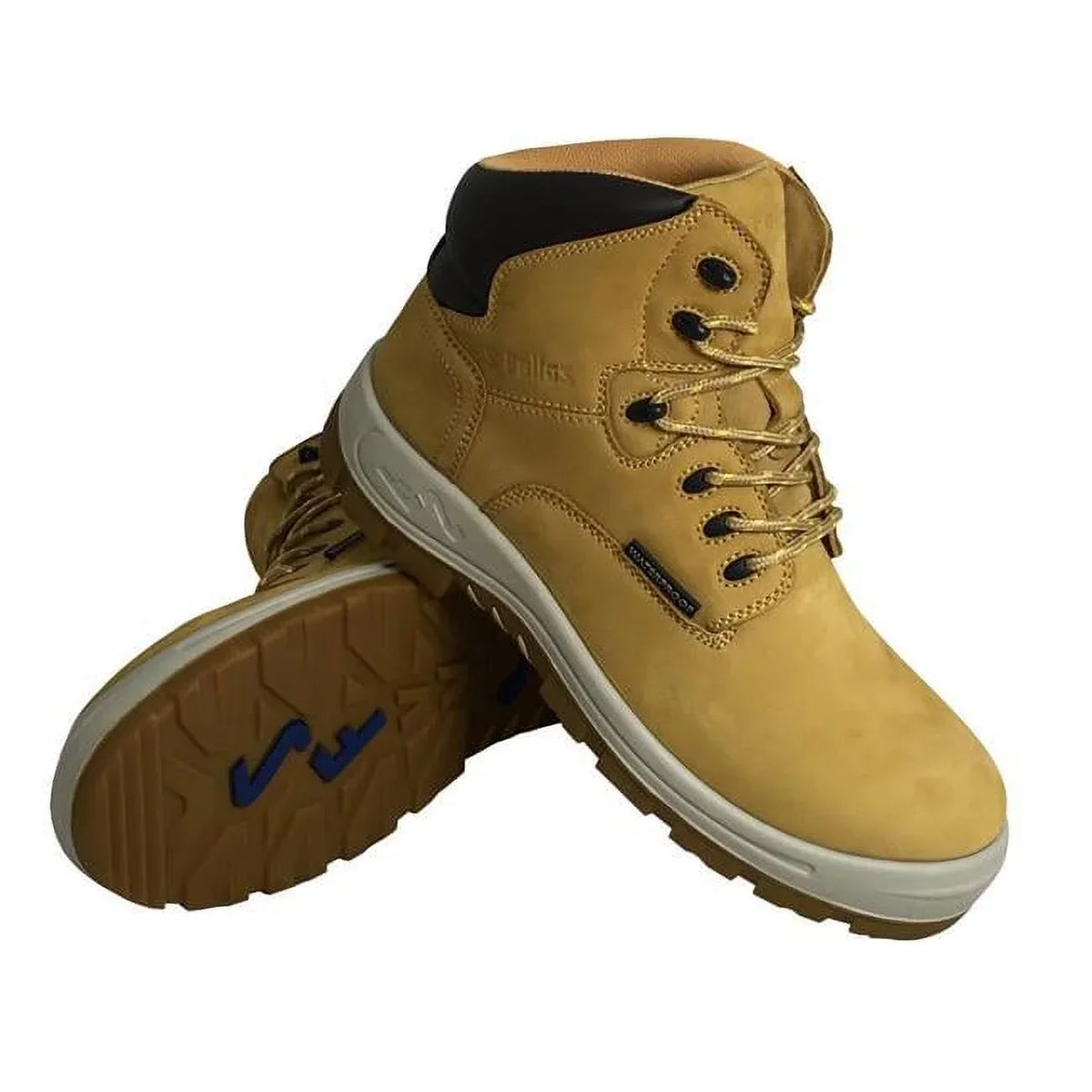 Men's Poseidon Comp Toe Waterproof 6 in. Hiker Work Boot  Wheat - Size 7