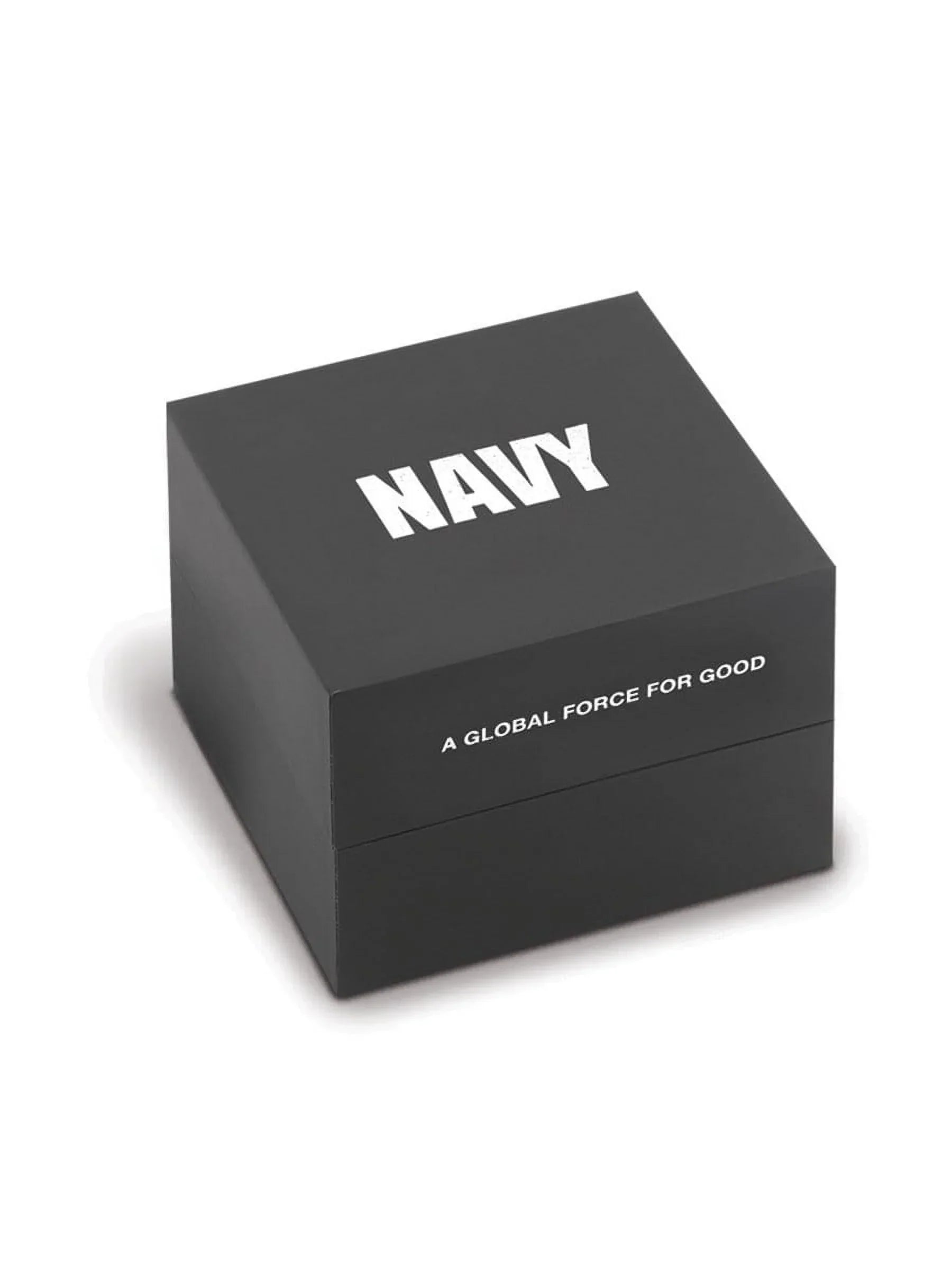 US Navy C28 Watch, Blk Dial & Blk Rubber Strap
