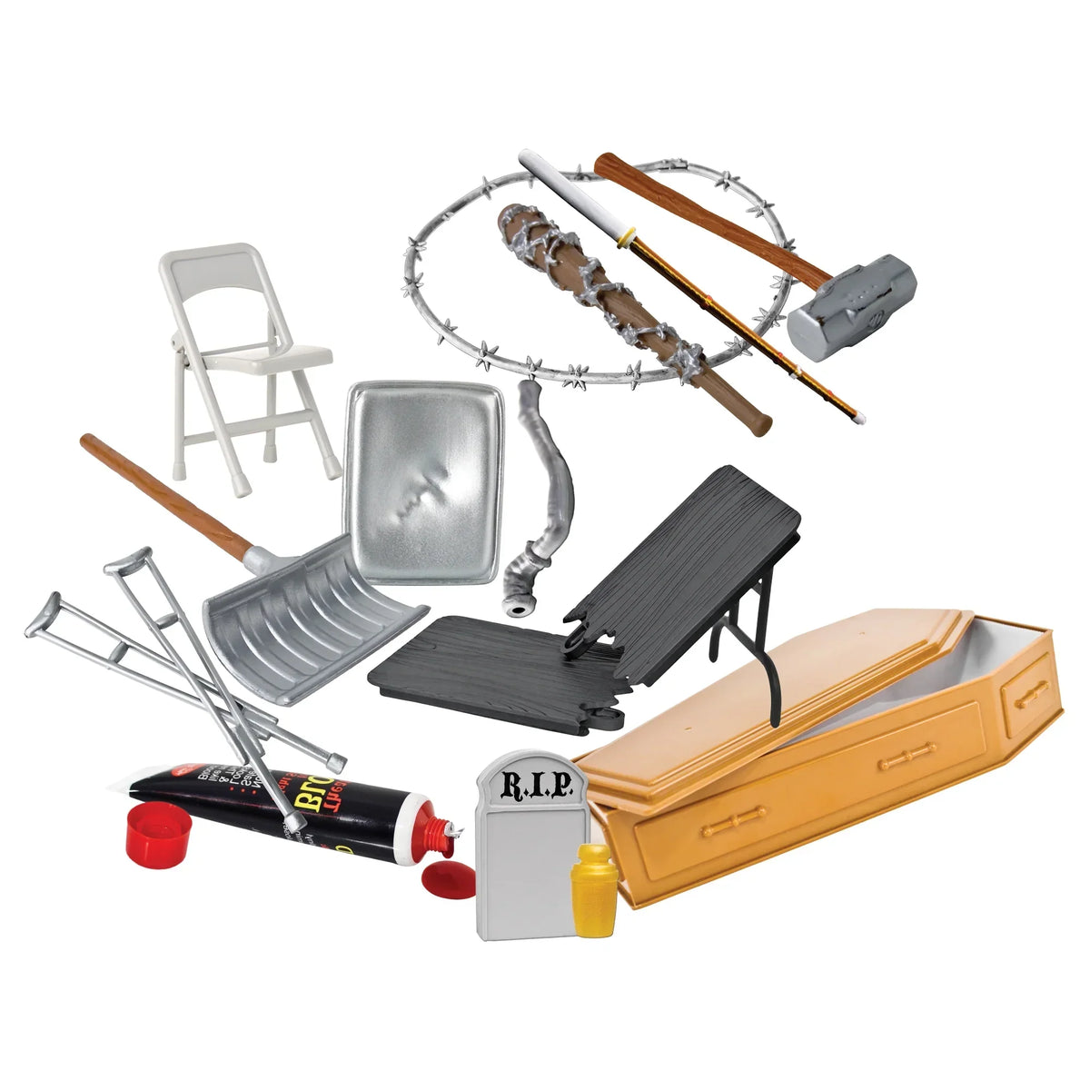 Hardcore Coffin 15 Piece Special Deal For WWE Wrestling Action Figures