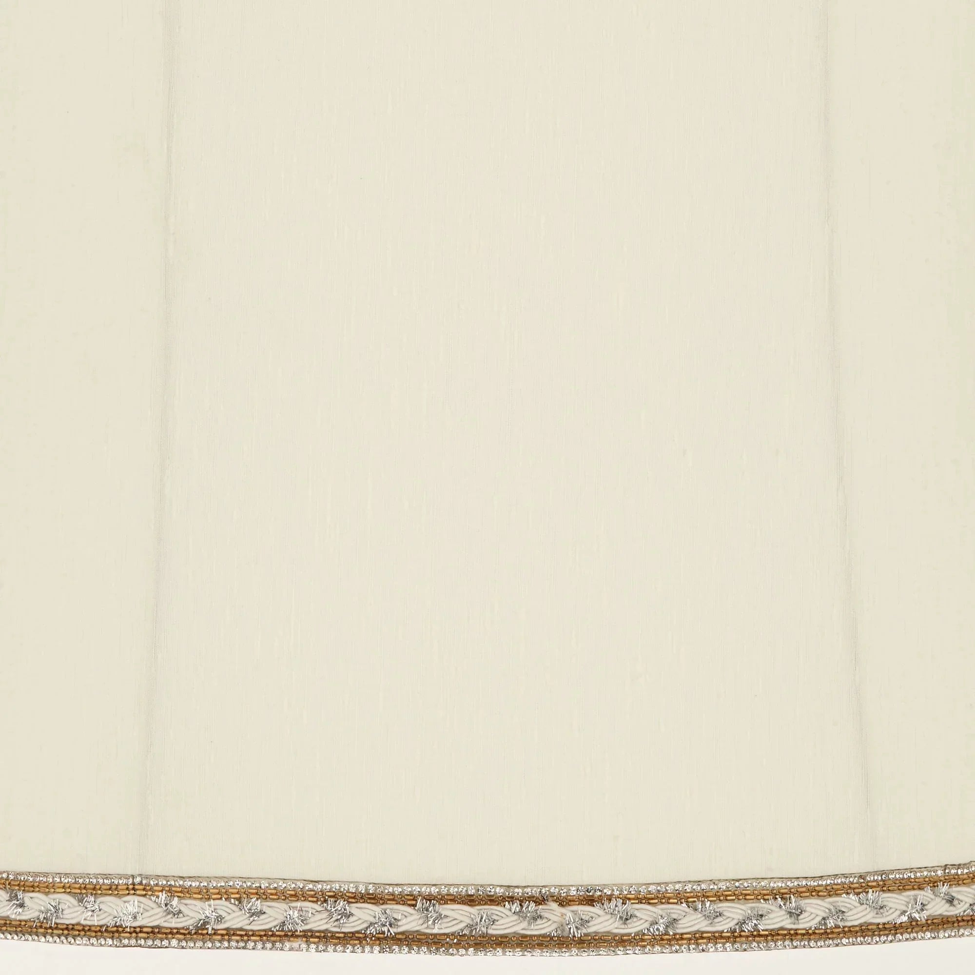 Springcrest Milano Drum Lamp Shades Cream Medium 14" Top x 16" Bottom x 12" High Washer Replacement Harp and Finial Fitting