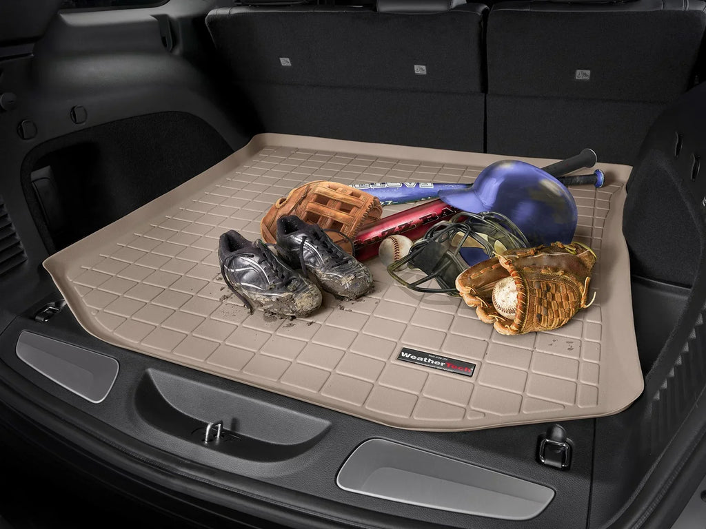 WeatherTech Cargo Trunk Liner compatible with 2011-2014 Jeep Wrangler Unlimited 4-Door - Behind 2nd Row Seating, Black