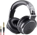 2CANZ Professional Over-Ear DJ Headphones, Black, 2ONE