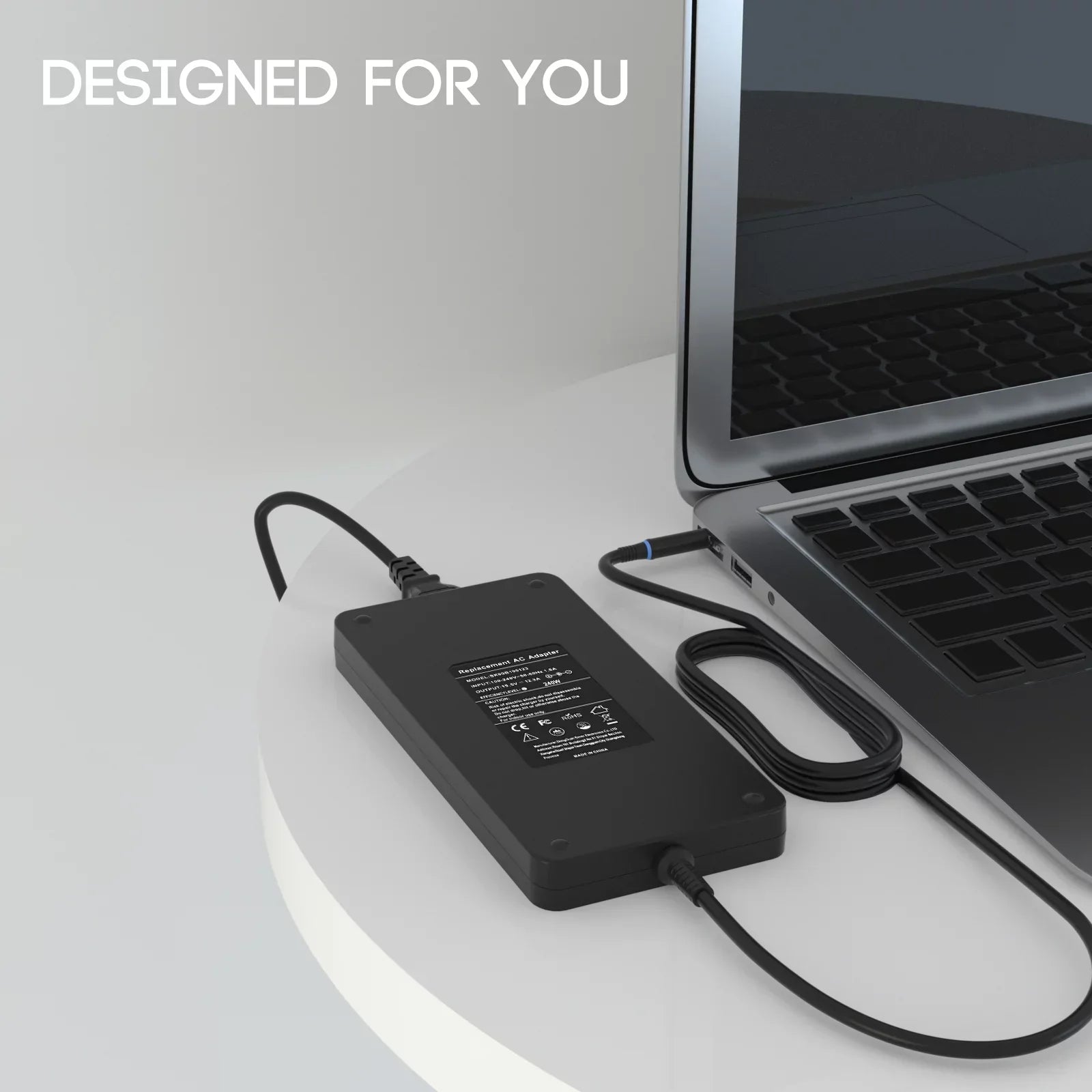 240W 180W Dell AC Adapter Laptop Charger Fit for Dell Alienware 15 17 R1 R2 R3 R4 R5 M15 M17 M11X M14X M17X G3 G5 G7 Precision 7710 7540 M6400 M6500 M6700 M6800 M4300 Power Supply Cord