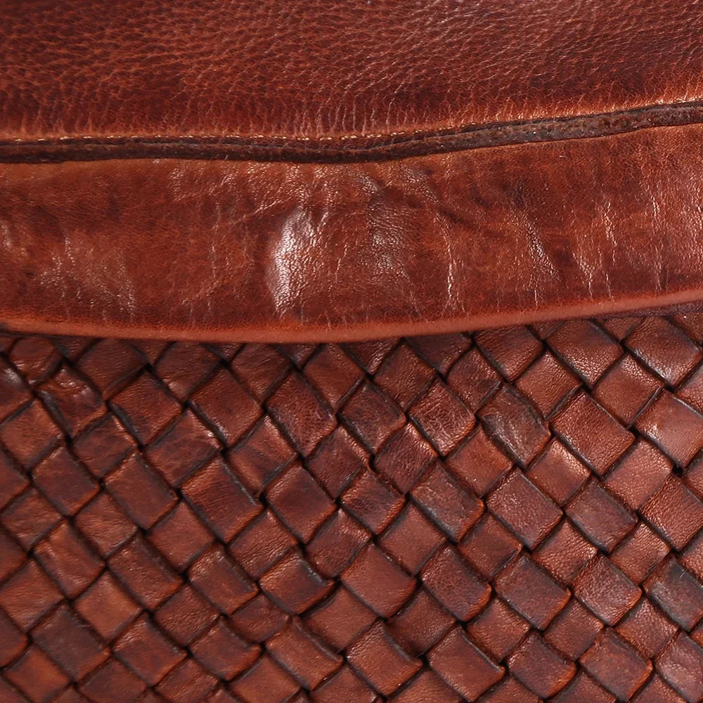 NM Never Mind Nmbgm148E Fanny Pack Vintage Handmade Genuine Cowhide Leather Women Bag Western Handbag Purse