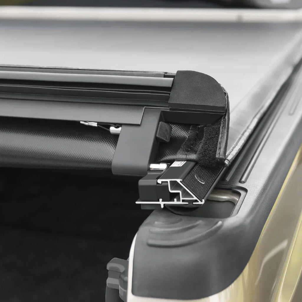 Auto Drive Soft Roll up Truck Bed Tonneau Cover Fits 2009-2023 Ram 1500 5.7FT Bed (67.4") w/o RamBox