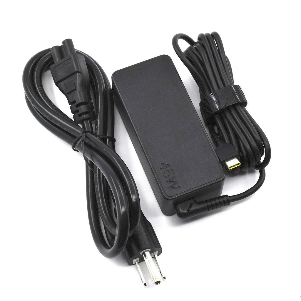 45W USB-C Power Adapter for Lenovo Yoga C630, Yoga 910-13, Yoga 720-13, Miix 630-12, IdeaPad 720s-13, Chromebook S330 and C330, GX20N20876