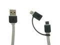 Caselogic CLLPCA003WT Combo Cable, 3 1/2 Ft, Gray