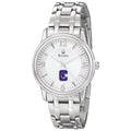 Men's Bulova  Silver Capital University Comets Stainless Steel Quartz Watch