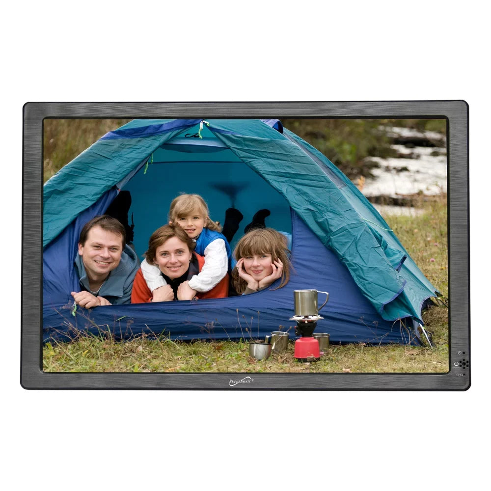 Supersonic SC-2812 12" Portable LCD TV, AC/DC Compatible with RV/Boat