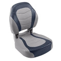 22 x 18 x 18.75 in. Torsa Pro-Angler 2 Folding Boat Seat, Marble & Midnight