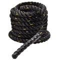BalanceFrom Battle Rope 2 Inch Diameter Poly Dacron 40 FT Length, Heavy Ropes for Home Gym and Workout